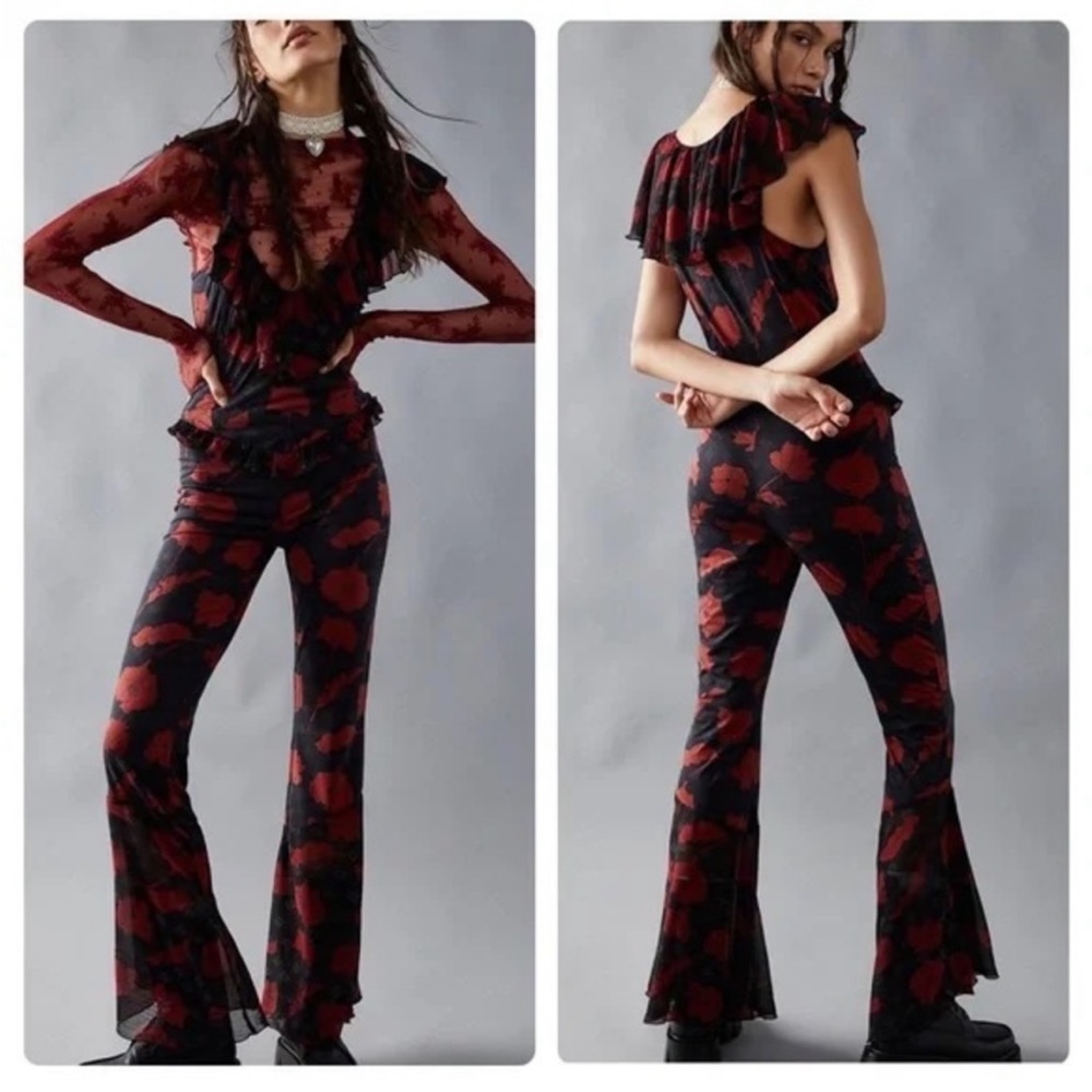Free People Austyn Floral Jumpsuit